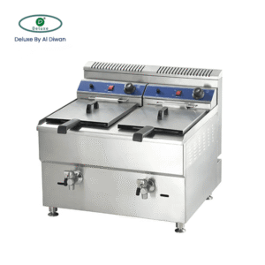 Gas double  fryer table top