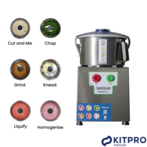 Cutter mixer | 6  liters | yazicilar