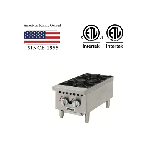 Gas Cooker 2 Burner Migali