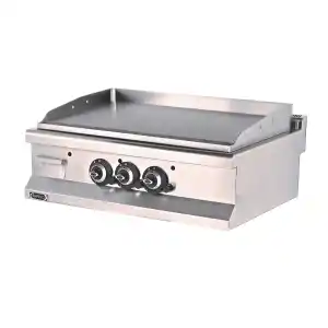 Gas grill - 90 cm 1/2 smooth 1/2 grooved - Gastraf by empero