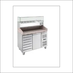 Pizza refrigerated counter