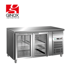 Work top refrigerator - 2  doors -  Ginox